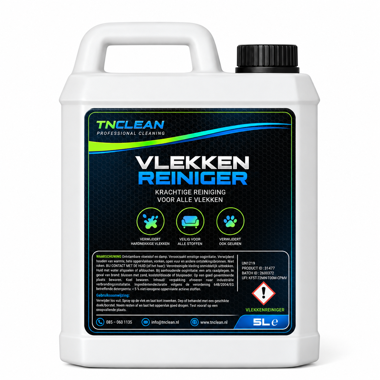 TNCLEAN Vlekkenreiniger 5 liter